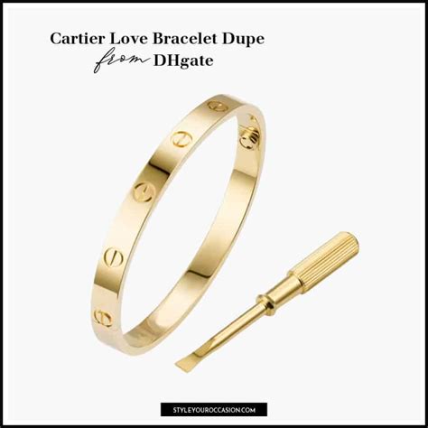 gold bangle cartier dupe|cartier love bangle copy.